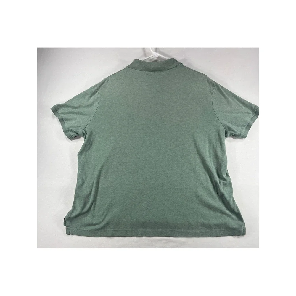Polo Ralph Lauren Mens XL Classic Fit Sage Green Cotton Short Sleeve Polo Shirt